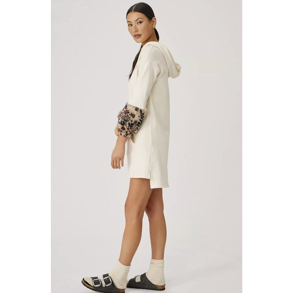 Anthropologie Amadi Hoodie Tunic Mini Dress - New Small